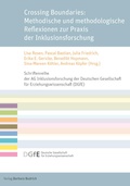 Cover: Crossing Boundaries: Methodische und methodologische Reflexionen zur Praxis der Inklusionsforschung - Verlag Barbara Budrich