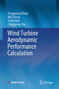 Cover: Wind Turbine Aerodynamic Performance Calculation - Springer