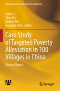 Cover: Case Study of Targeted Poverty Alleviation in 100 Villages in China - Springer