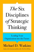 Cover: The Six Disciplines of Strategic Thinking - HarperCollins