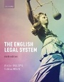 Cover: The English Legal System - Oxford University Press