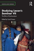 Cover: Studying Lacan's Seminar VII - Routledge