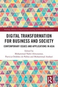 Cover: Digital Transformation for Business and Society - Routledge