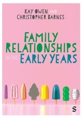 Cover: Family Relationships in the Early Years - SAGE Publications Ltd