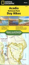 Cover: Acadia National Park Day Hikes Map - National Geographic Maps