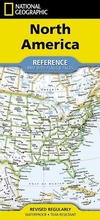 Cover: National Geographic North America Map (Folded with Flags and Facts) - National Geographic Maps