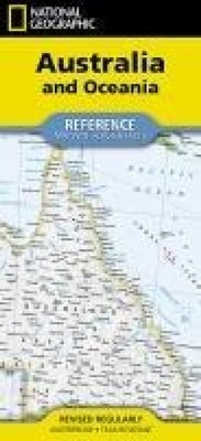 Abbildung von: National Geographic Australia and Oceania Map (Folded with Flags and Facts) - National Geographic Maps