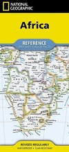 Cover: National Geographic Africa Map (Folded with Flags and Facts) - National Geographic Maps