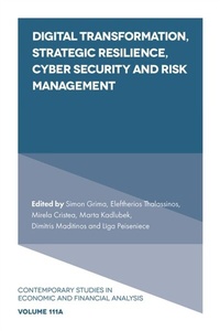 Abbildung von: Digital Transformation, Strategic Resilience, Cyber Security and Risk Management - Emerald Publishing Limited