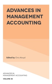 Abbildung von: Advances in Management Accounting - Emerald Publishing Limited