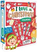Cover: I Love Christmas Coloring - Igloo Books