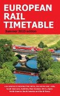 Enlarge image Cover: European Rail Timetable Summer 2023 - European Rail Timetable Limited