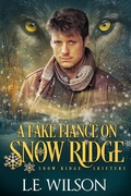 Cover: A Fake Fianc&eacute; on Snow Ridge (Snow Ridge Shifters, #2) - Everblood Publishing