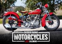 Abbildung von: American Vintage Motorcycles Calendar 2024 - Red ML Rock Publishing