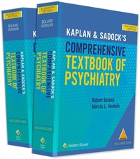 Enlarge image Cover: Kaplan and Sadock's Comprehensive Textbook of Psychiatry - WOLTERS KLUWER HEALTH