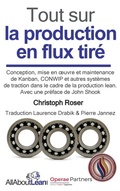 Cover: Tout sur la production en flux tire - AllAboutLean Publishing