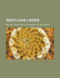 Cover: Geistliche Lieder - Rarebooksclub.com