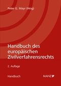 Abbildung von: Handbuch des europäischen Zivilverfahrensrechts - Manz
