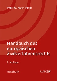 Abbildung von: Handbuch des europäischen Zivilverfahrensrechts - Manz