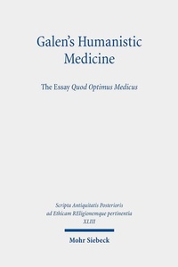 Abbildung von: Galen's Humanistic Medicine - Mohr Siebeck