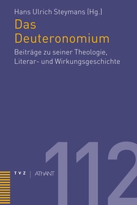 Abbildung von: Das Deuteronomium - Theologischer Verlag Zürich