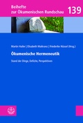 Cover: &Ouml;kumenische Hermeneutik - Evangelische Verlagsanstalt