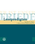 Cover: Er ist unser Friede. Lesepredigten Textreihe VI/Bd. 1 - Evangelische Verlagsanstalt