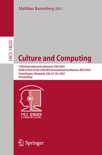 Abbildung von: Culture and Computing - Springer