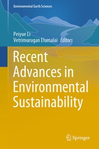 Enlarge image Cover: Recent Advances in Environmental Sustainability - Springer