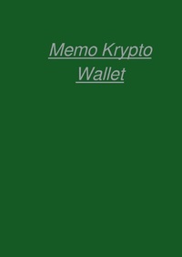 Enlarge image Cover: Memo Krypto Wallet - epubli