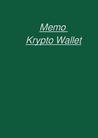 Enlarge image Cover: Memo Krypto Wallet - epubli