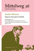 Cover: Starke M&auml;nner - Figuren disruptiver Politik - Hamburger Edition