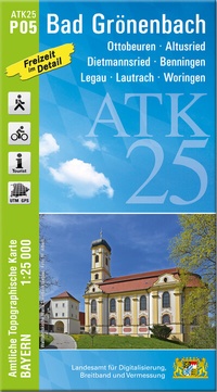 Abbildung von: ATK25-P05 Bad Grönenbach (Amtliche Topographische Karte 1:25000) - Landesamt für Digitalisierung, Breitband und Vermessung, Bayern