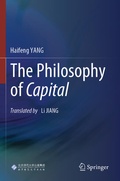 Cover: The Philosophy of Capital - Springer