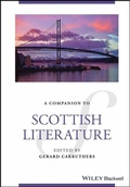 Cover: A Companion to Scottish Literature - Wiley-Blackwell