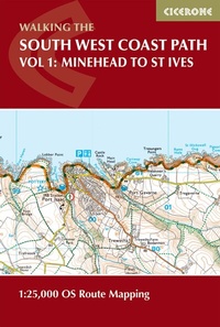 Abbildung von: South West Coast Path Map Booklet - Vol 1: Minehead to St Ives - Cicerone Press