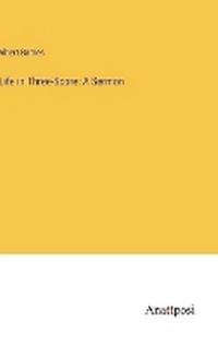 Enlarge image Cover: Life in Three-Score - Anatiposi Verlag