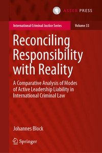 Enlarge image Cover: Reconciling Responsibility with Reality - T.M.C. Asser Press