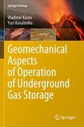 Cover: Geomechanical Aspects of Operation of Underground Gas Storage - Springer