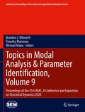 Cover: Topics in Modal Analysis & Parameter Identification, Volume 9 - Springer