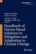 Cover: Handbook of Nature-Based Solutions to Mitigation and Adaptation to Climate Change - Springer