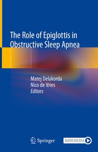 Enlarge image Cover: The Role of Epiglottis in Obstructive Sleep Apnea - Springer