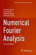Cover: Numerical Fourier Analysis - Birkh&auml;user