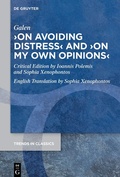 Cover: >On Avoiding Distress< and >On My Own Opinions< - De Gruyter