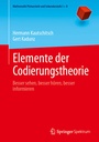 Cover: Elemente der Codierungstheorie - Springer Spektrum