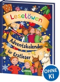 Cover: Lesel&ouml;wen-Adventskalender f&uuml;r Erstleser - Loewe