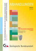Cover: The lithostratigraphic units of the Austrian Stratigraphic Chart 2004 (sedimentary successions) - GeoSphere Austria