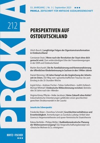Abbildung von: Perspektiven auf Ostdeutschland - Bertz und Fischer