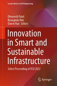 Abbildung von: Innovation in Smart and Sustainable Infrastructure - Springer