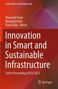 Enlarge image Cover: Innovation in Smart and Sustainable Infrastructure - Springer